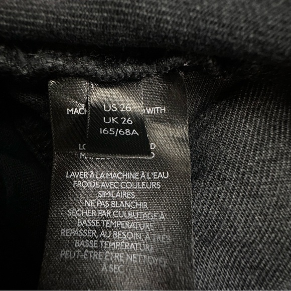 Anthropologie Pilcro Black Denim Overalls Women’s Size 26 - Picture 9 of 9